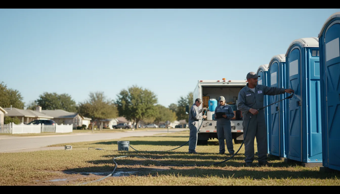 Long-Term Portable Toilet Rental in West Green, GA near me
